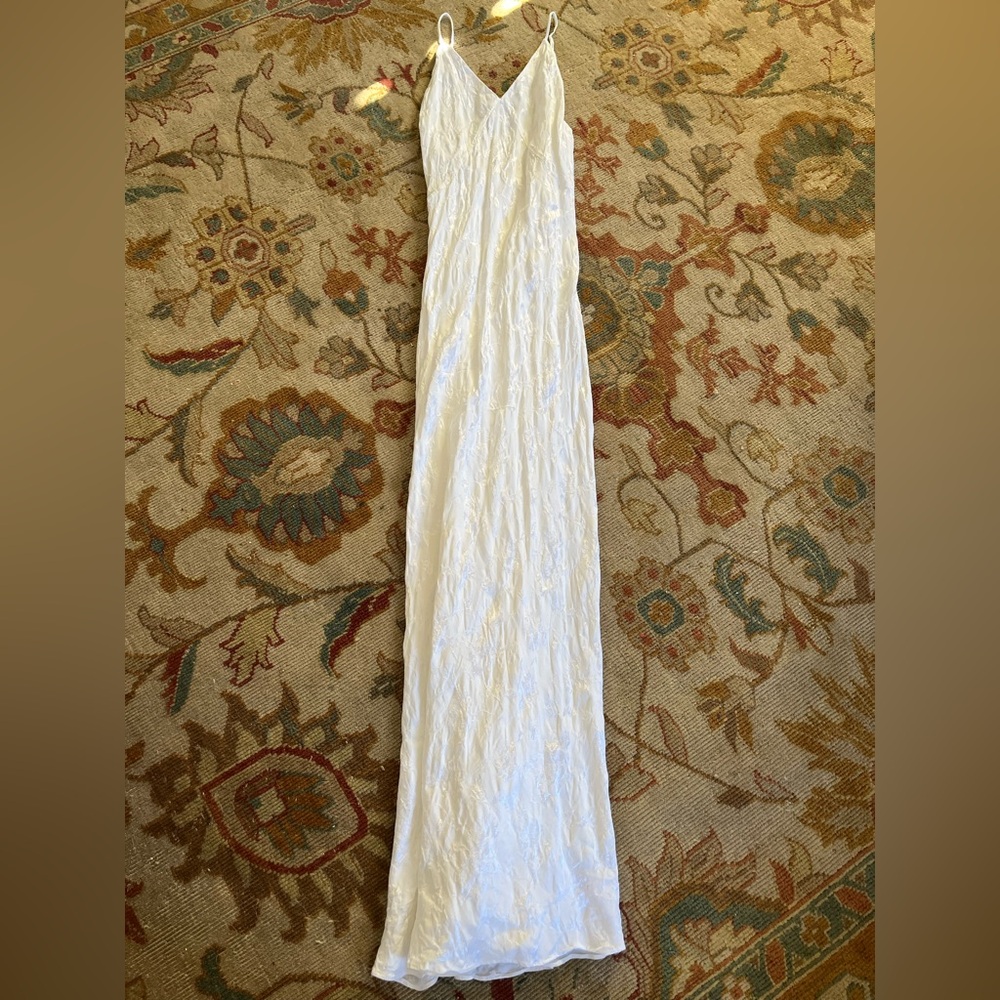 Zara white Maxi Dress